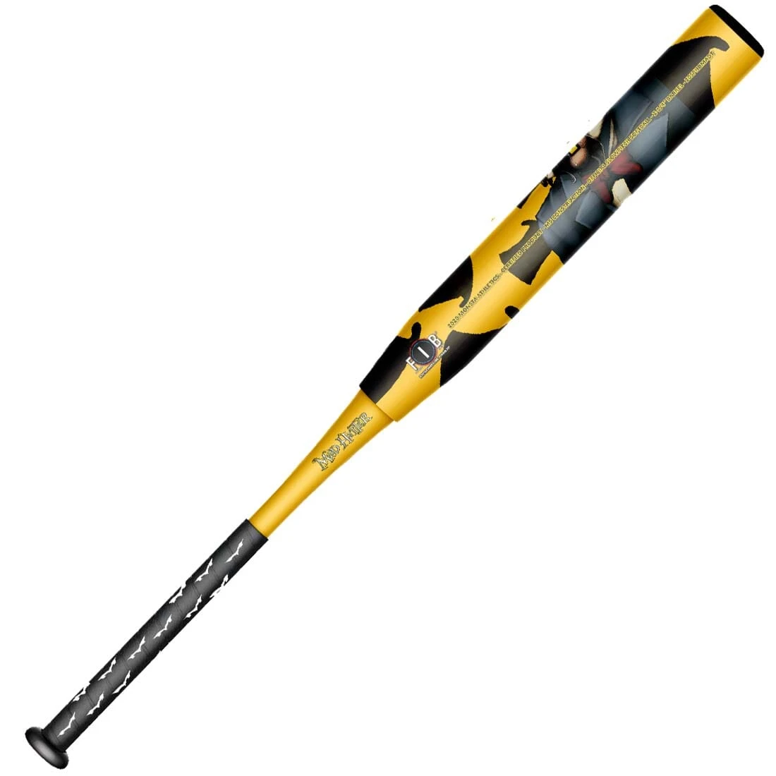 2022 Monsta Mad Hatter "Gold" 12.5" USA/ASA Slowpitch Softball Bat: Collectors Edition - Image 5