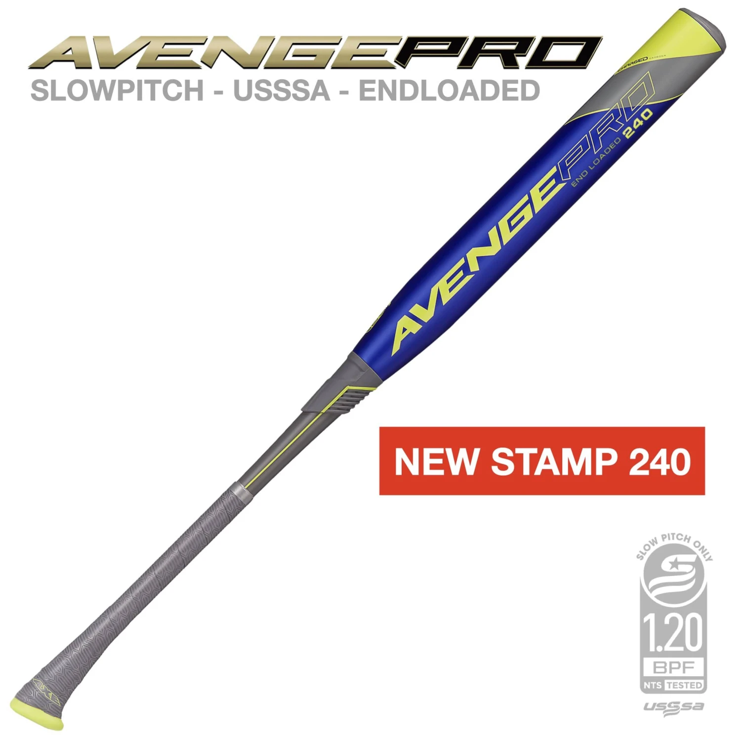 2022 Axe Avenge Pro 240 USSSA Slowpitch Softball Bat - Endloaded: L154JP-E - Image 2