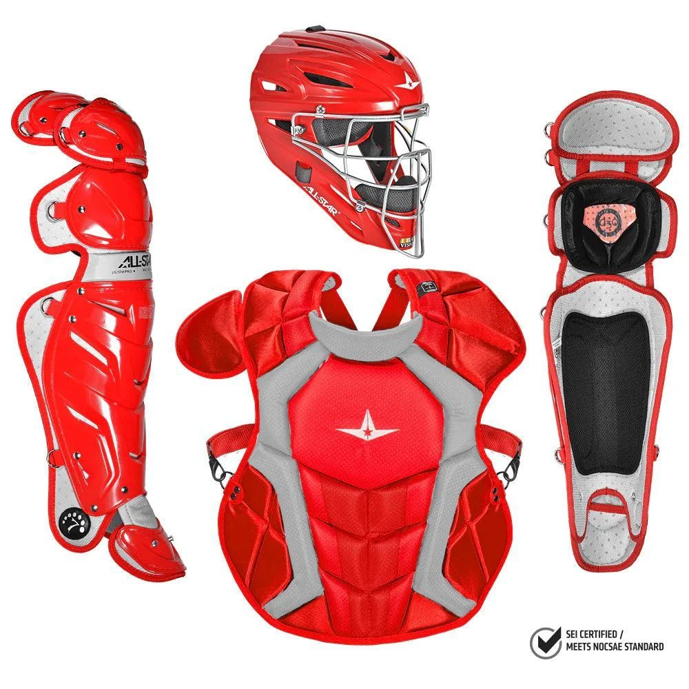 All-Star S7 (Adult) Pro Catcher's Kit NOCSAE Approved: CKCCPRO1 - Image 8